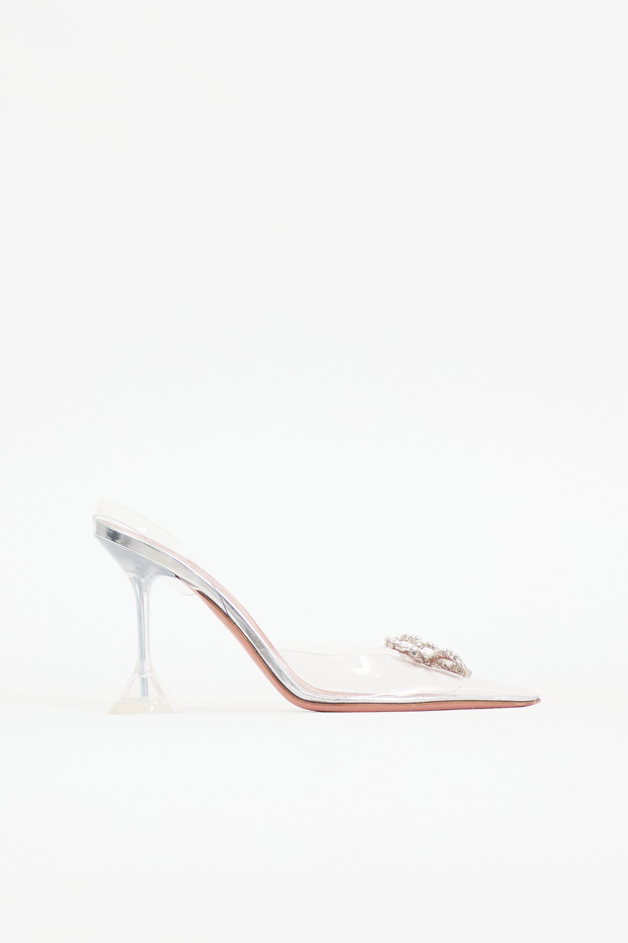 Amina Muaddi PVC Begum Heel
