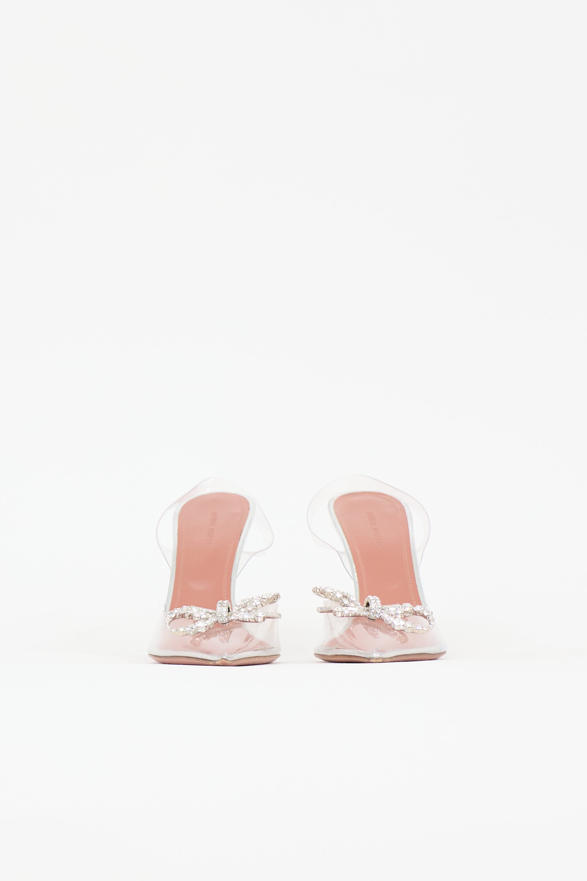 Amina Muaddi PVC Begum Heel