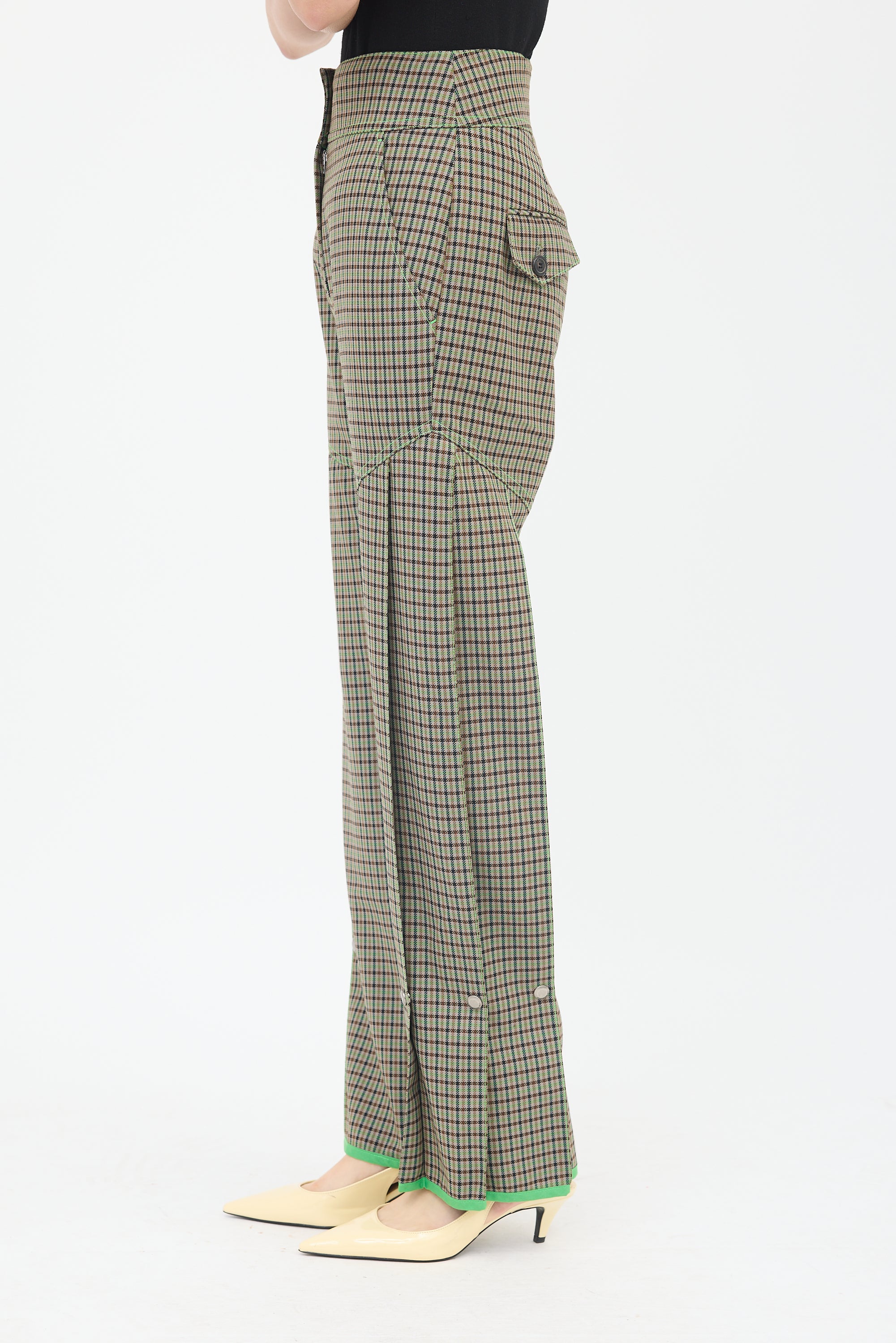 Andersson Bell Wool Check Celina Trouser