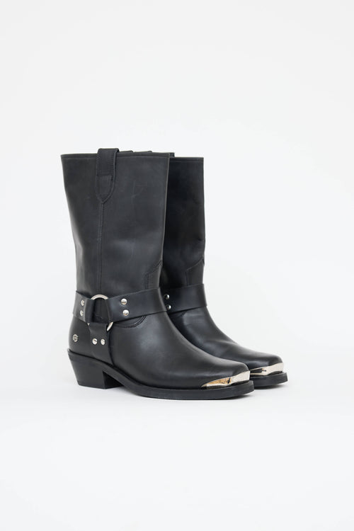 Anine Bing Leather Ryder Boot