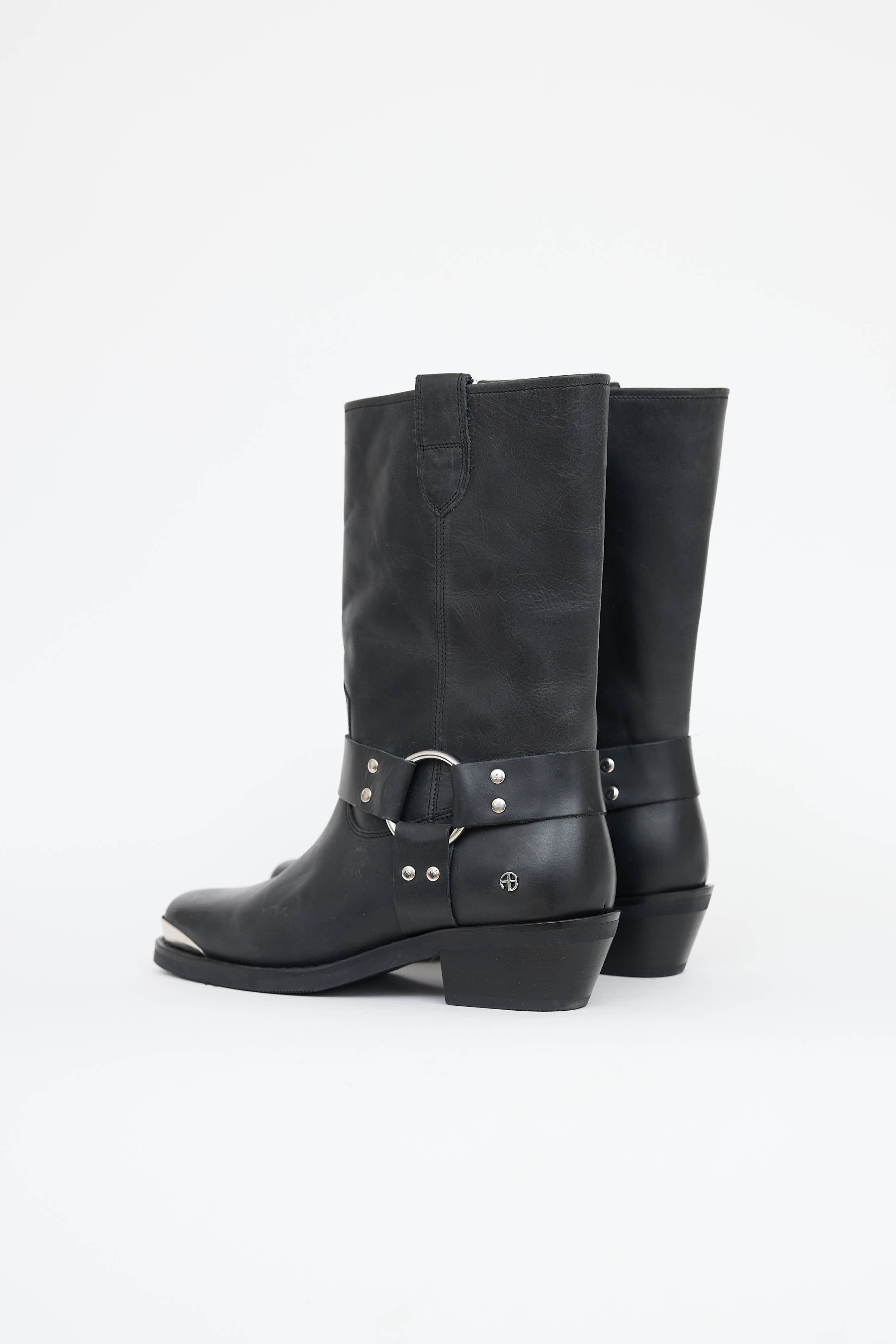 Anine Bing Leather Ryder Boot