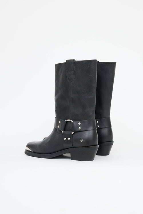 Anine Bing Leather Ryder Boot