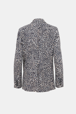 Anine Bing Printed Madeleine Blazer