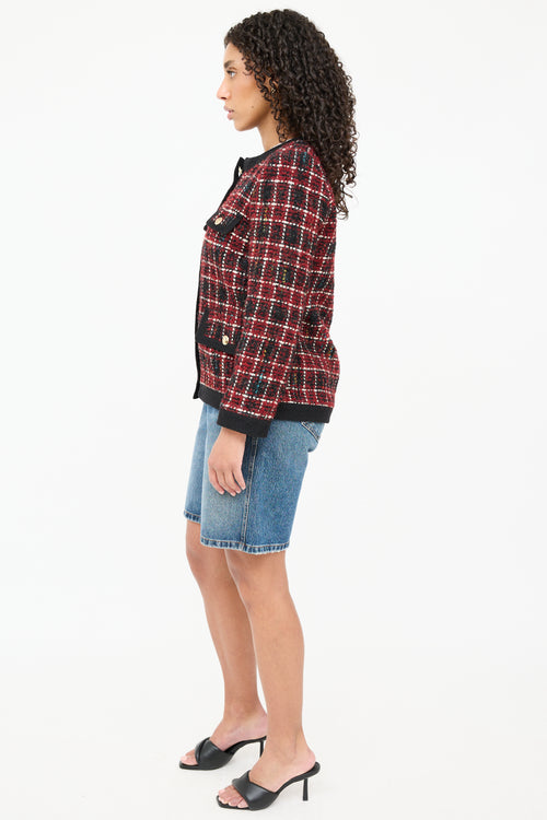 Anine Bing Wool Lydia Tweed Jacket