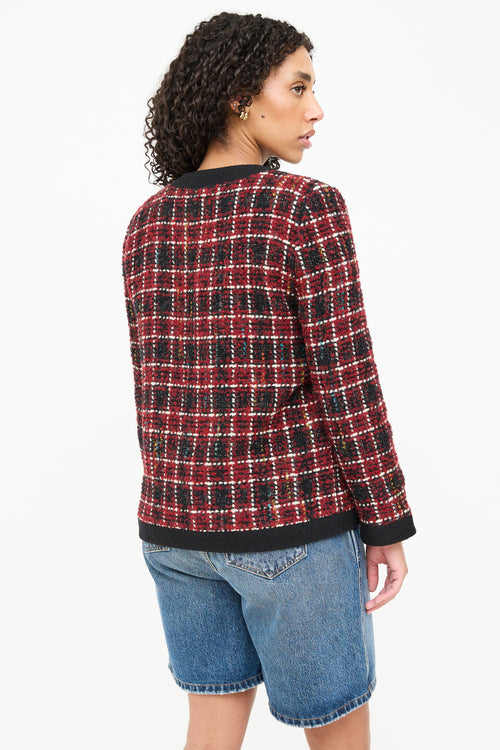 Anine Bing Wool Lydia Tweed Jacket