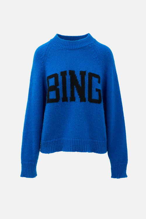Anine Bing Wool Kendrick University Sweater