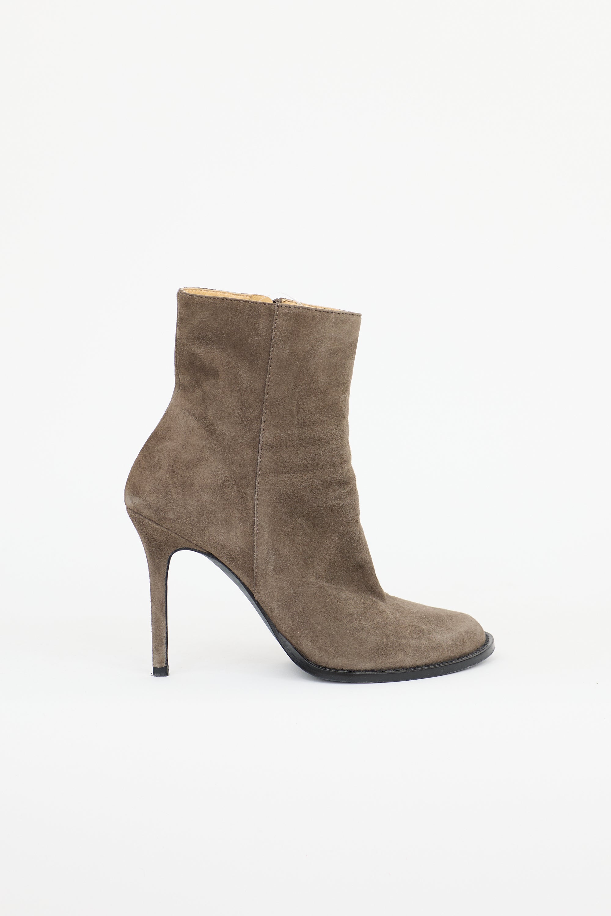 Ann Demeulemeester Suede Ankle Boot