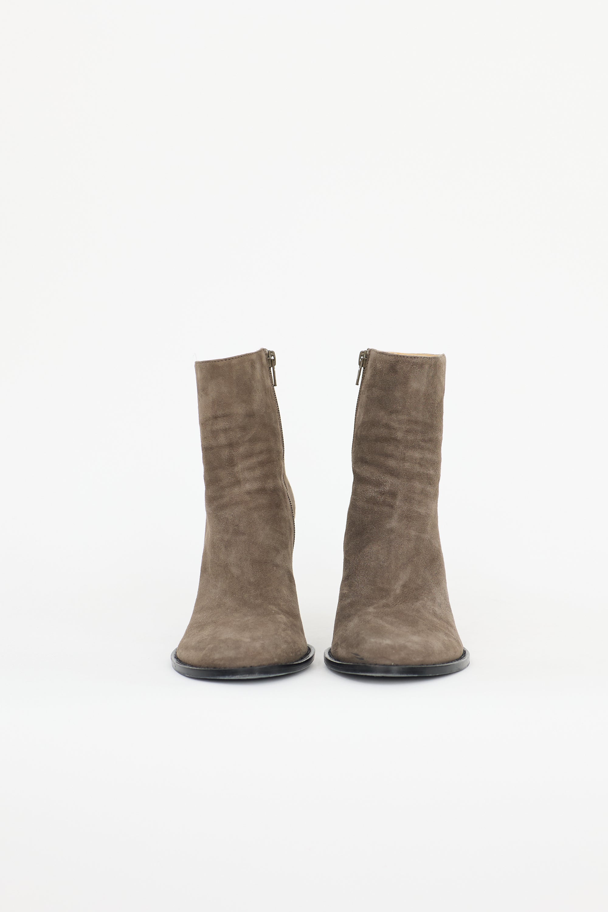 Ann Demeulemeester Suede Ankle Boot