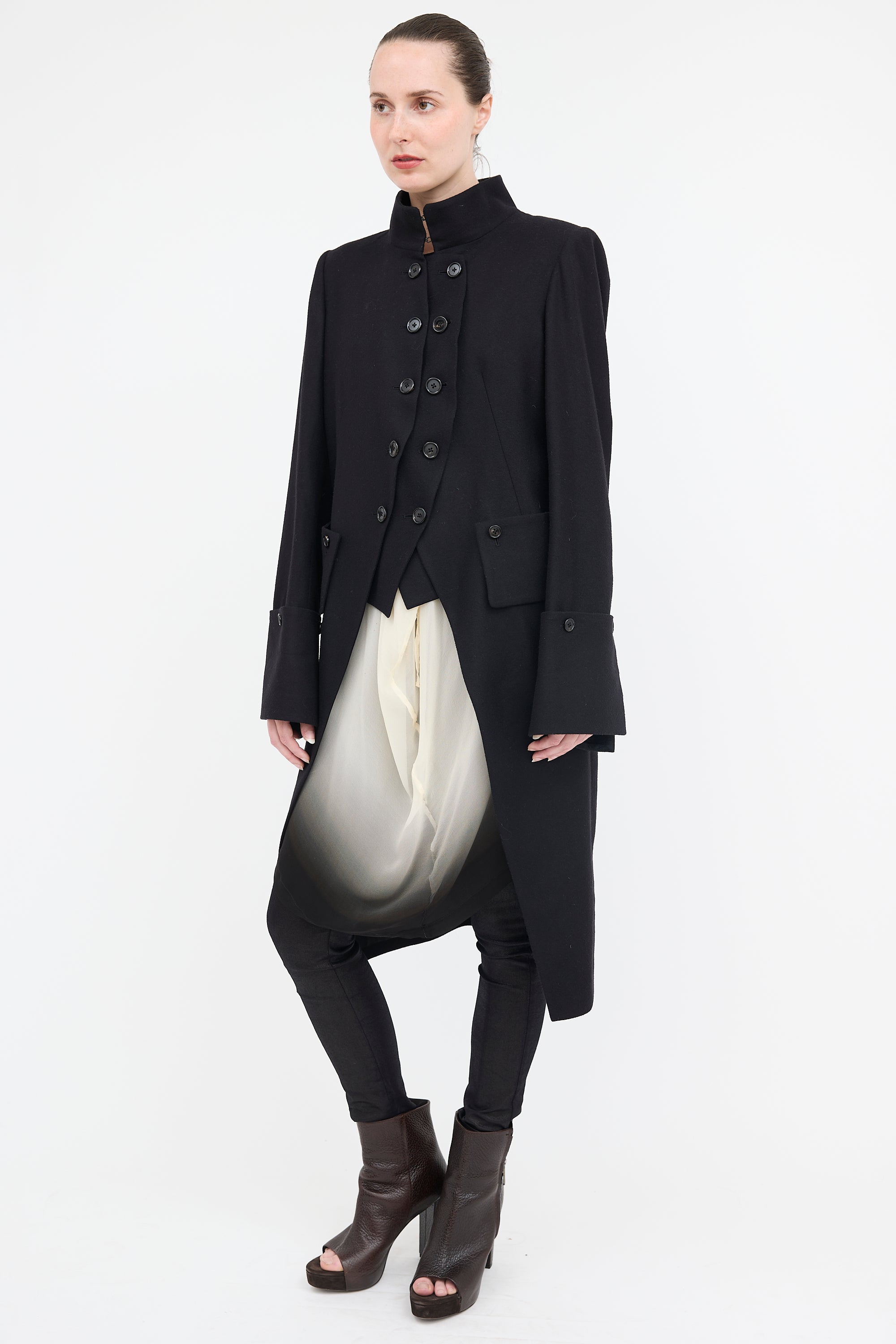 Ann Demeulemeester Tailored Coat