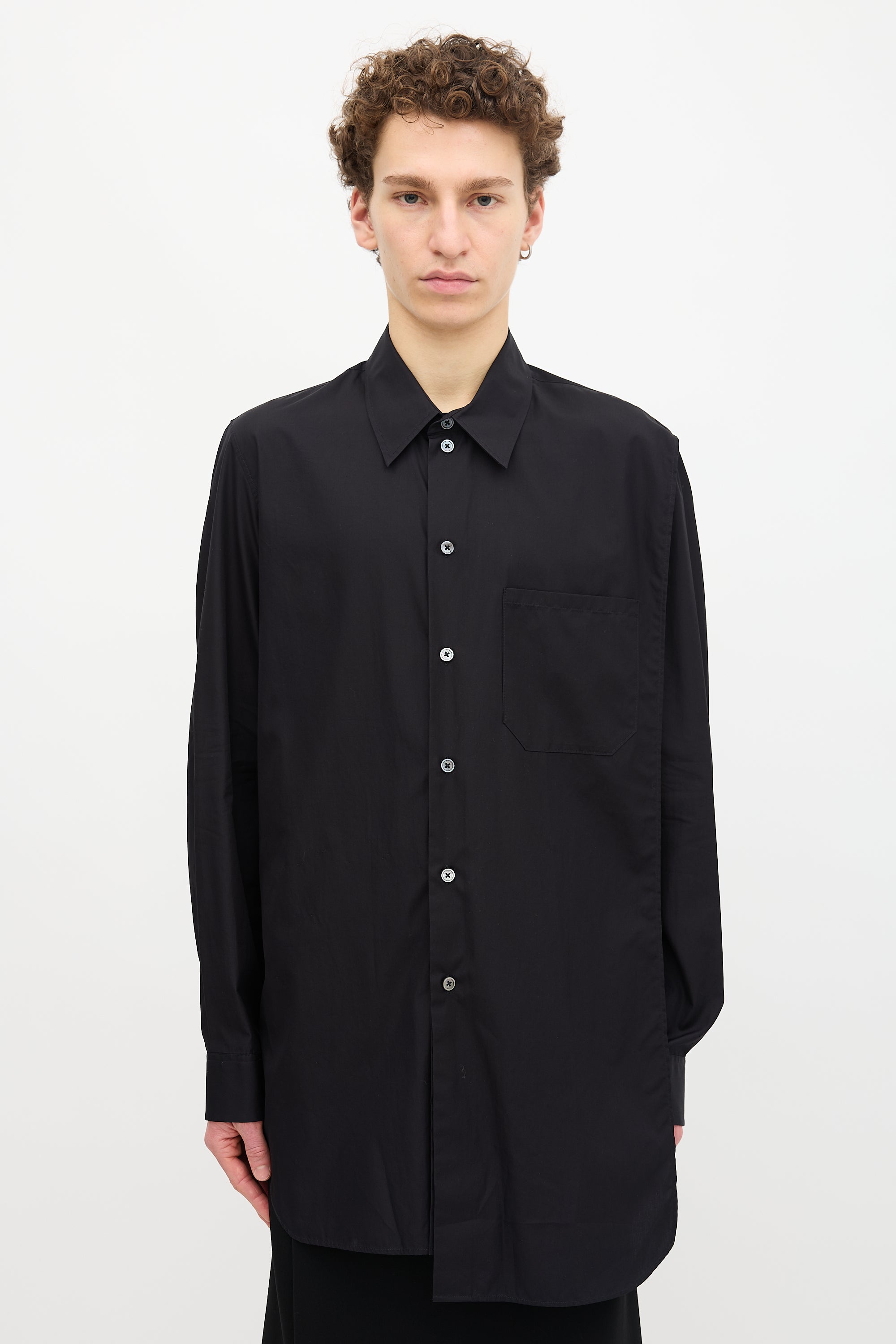 Ann Demeulemeester Layered Button Up Shirt