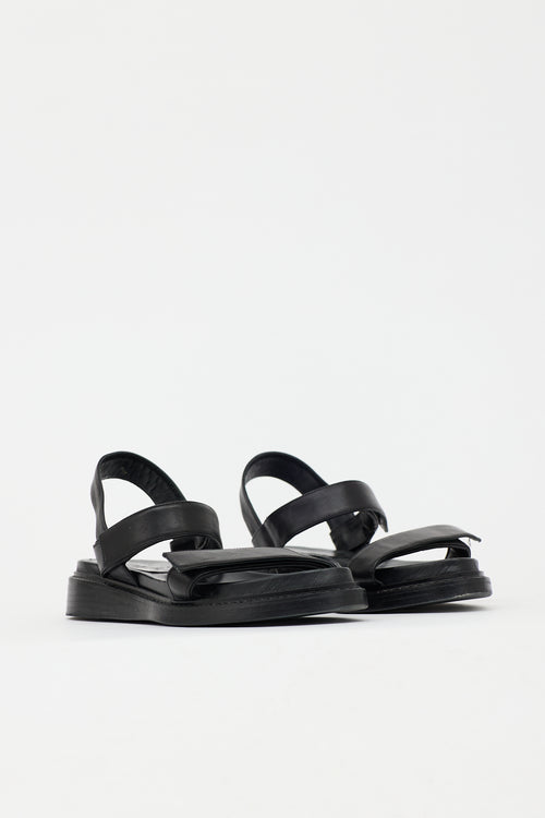 Ann Demeulemeester Leather  Sandal