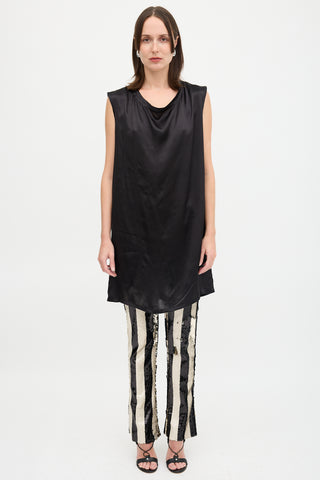 Ann Demeulemeester Silk Tank Dress
