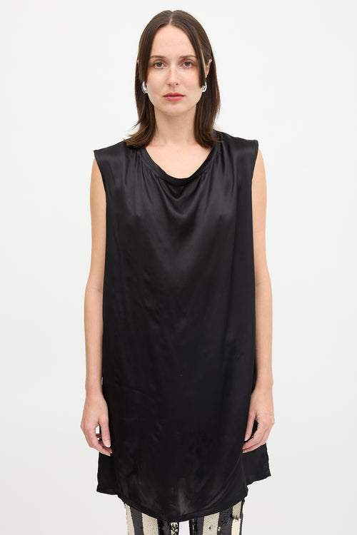 Ann Demeulemeester Silk Tank Dress