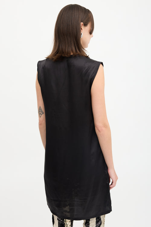 Ann Demeulemeester Silk Tank Dress