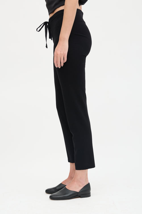 Ann Demeulemeester Wool Cropped Trouser