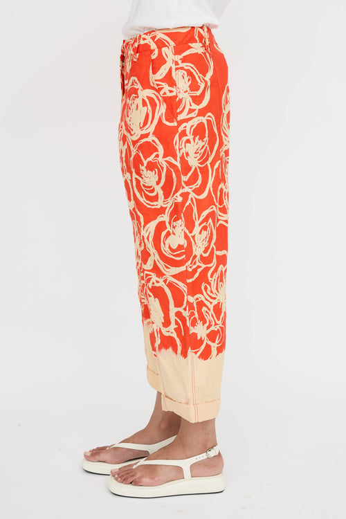 Anette Gortz Linen Pattern Pant
