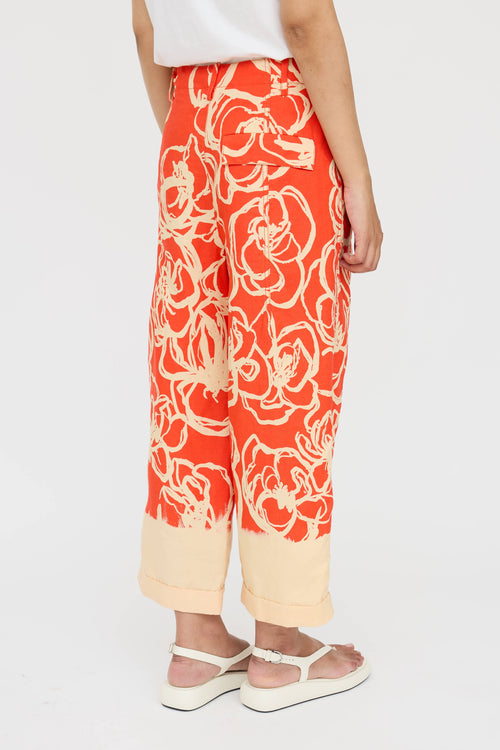 Anette Gortz Linen Pattern Pant
