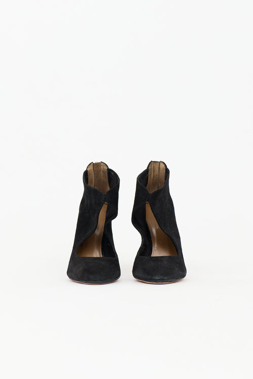 Aquazzura Suede Ella Heel