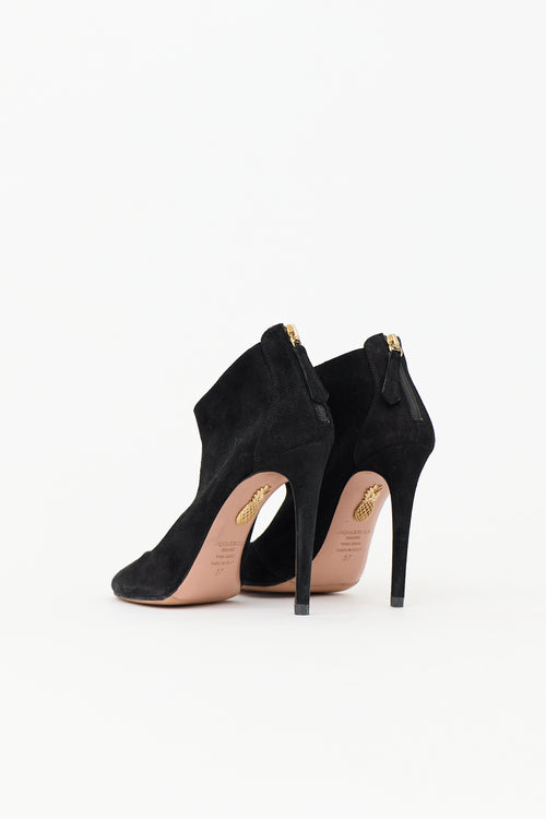 Aquazzura Suede Ella Heel