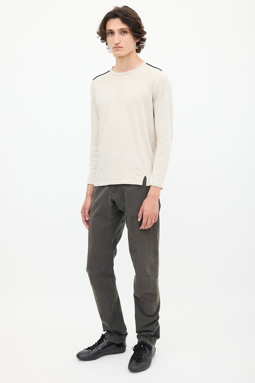 Arc'teryx Veilance Dark Grey Cotton & Nylon Tapered Pant