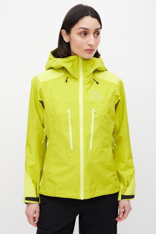 Arc'teryx Yellow Alpha SV Jacket