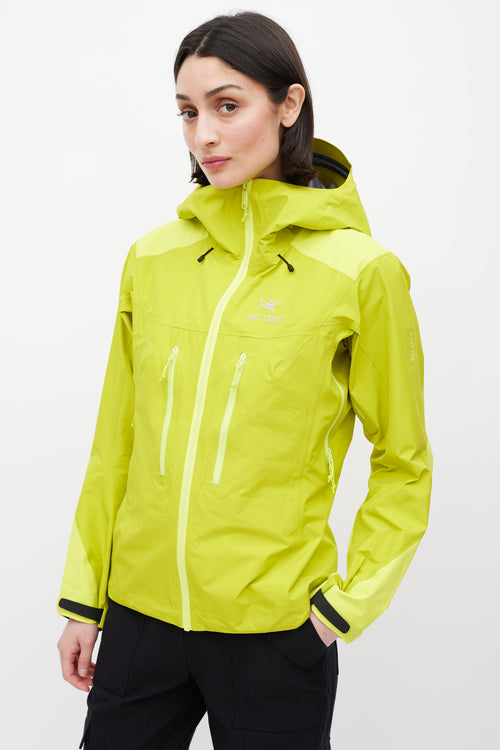 Arc'teryx Yellow Alpha SV Jacket