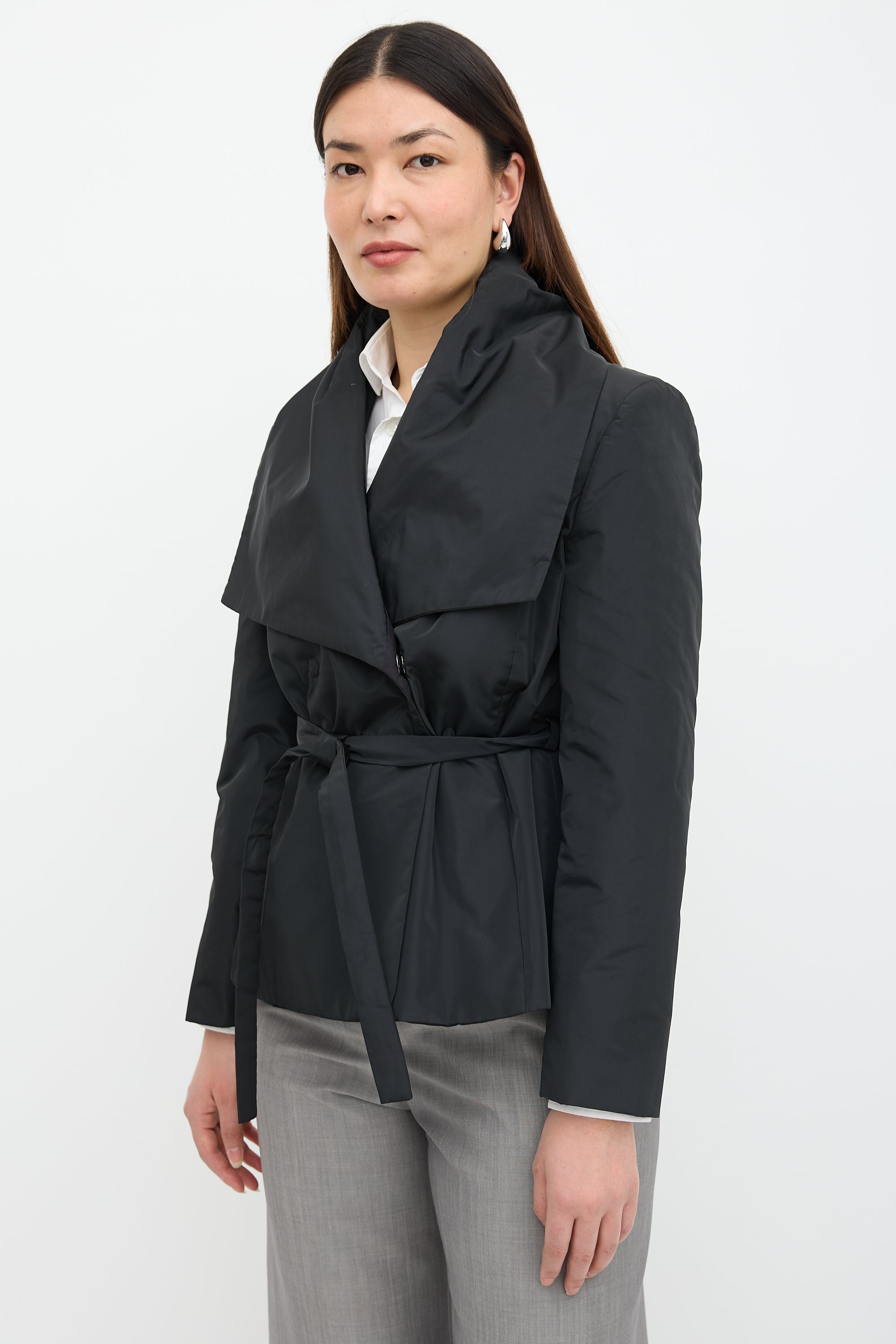 Armani Collezioni Belted Jacket