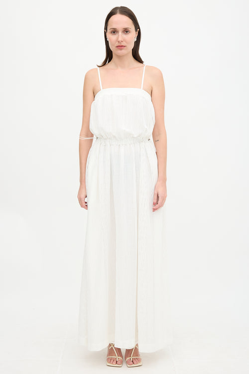 Armani Mesh Drawcord Dress