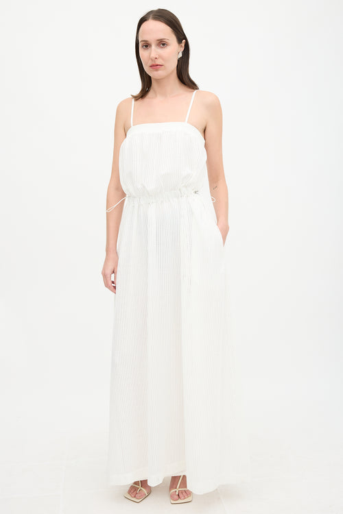Armani Mesh Drawcord Dress