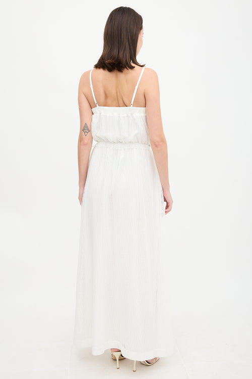 Armani Mesh Drawcord Dress