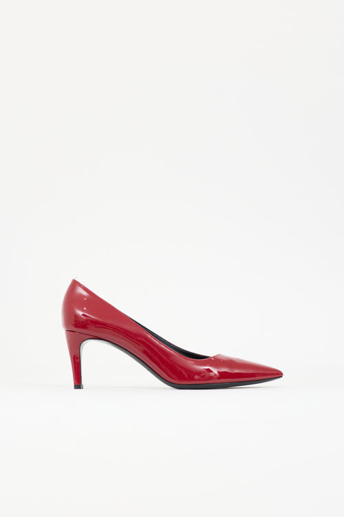 Armani Patent Leather Pump