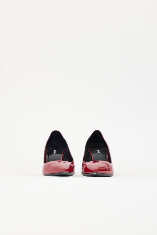 Armani Patent Leather Pump