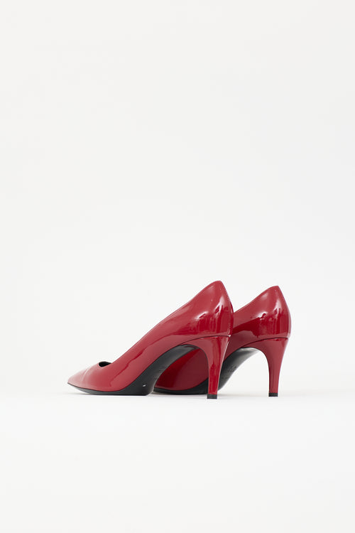 Armani Patent Leather Pump