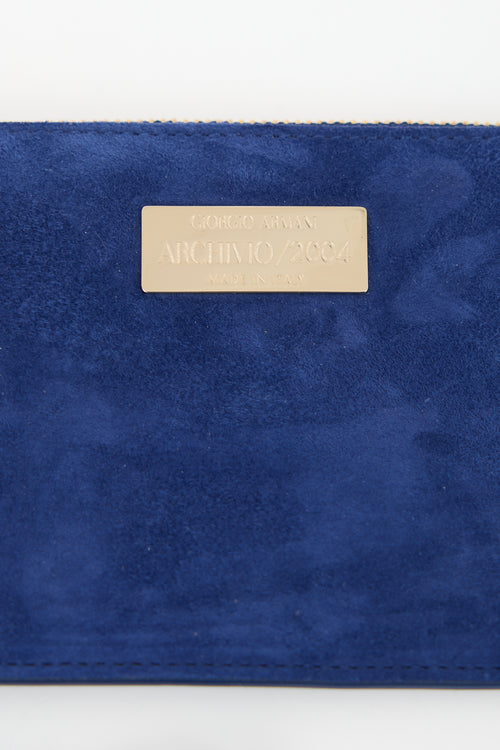 Armani Suede Archivio 2004 Bag