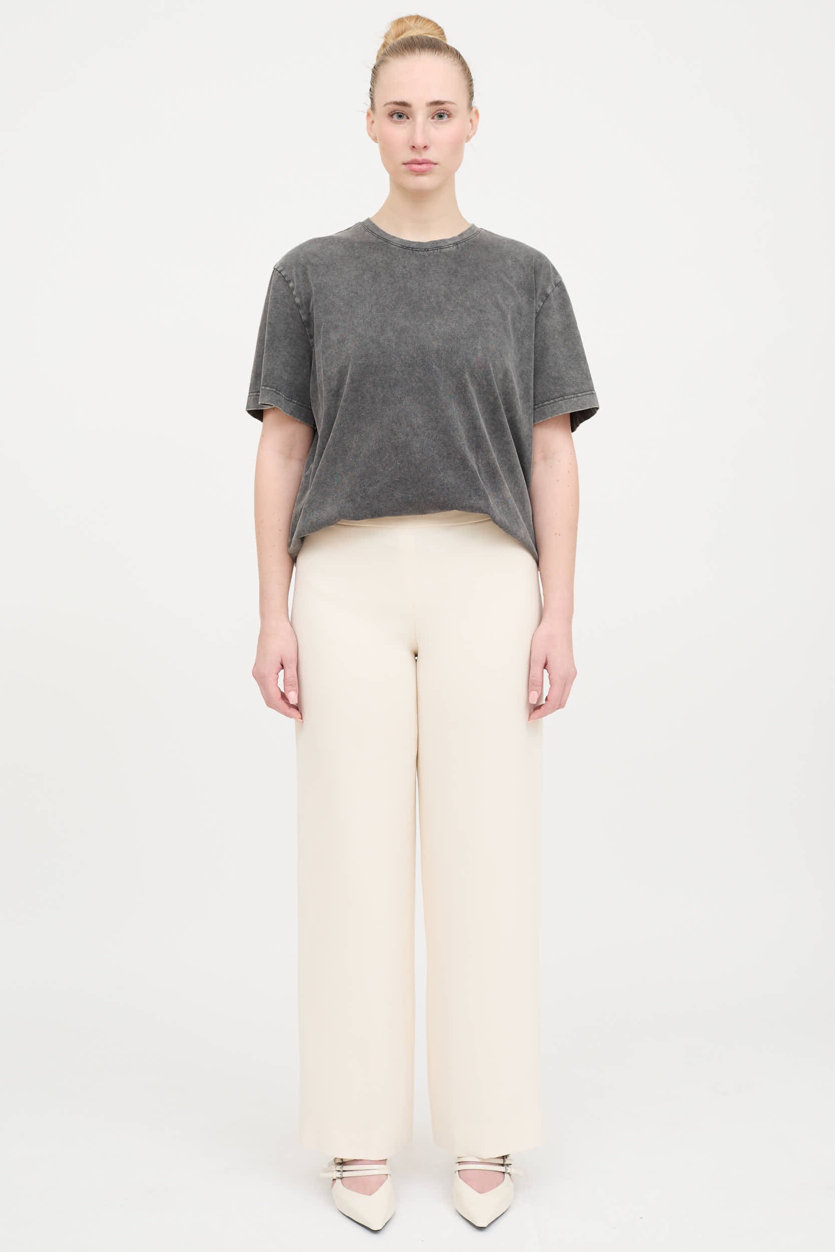 Silk Wide Leg Pant