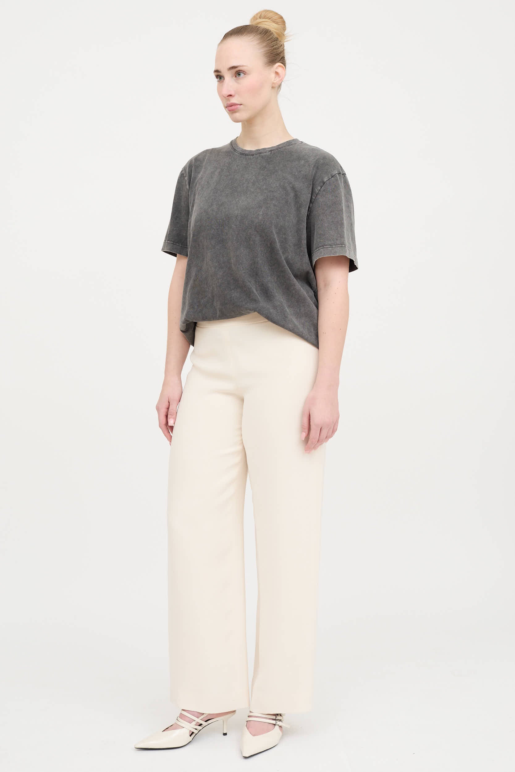 Silk Wide Leg Pant