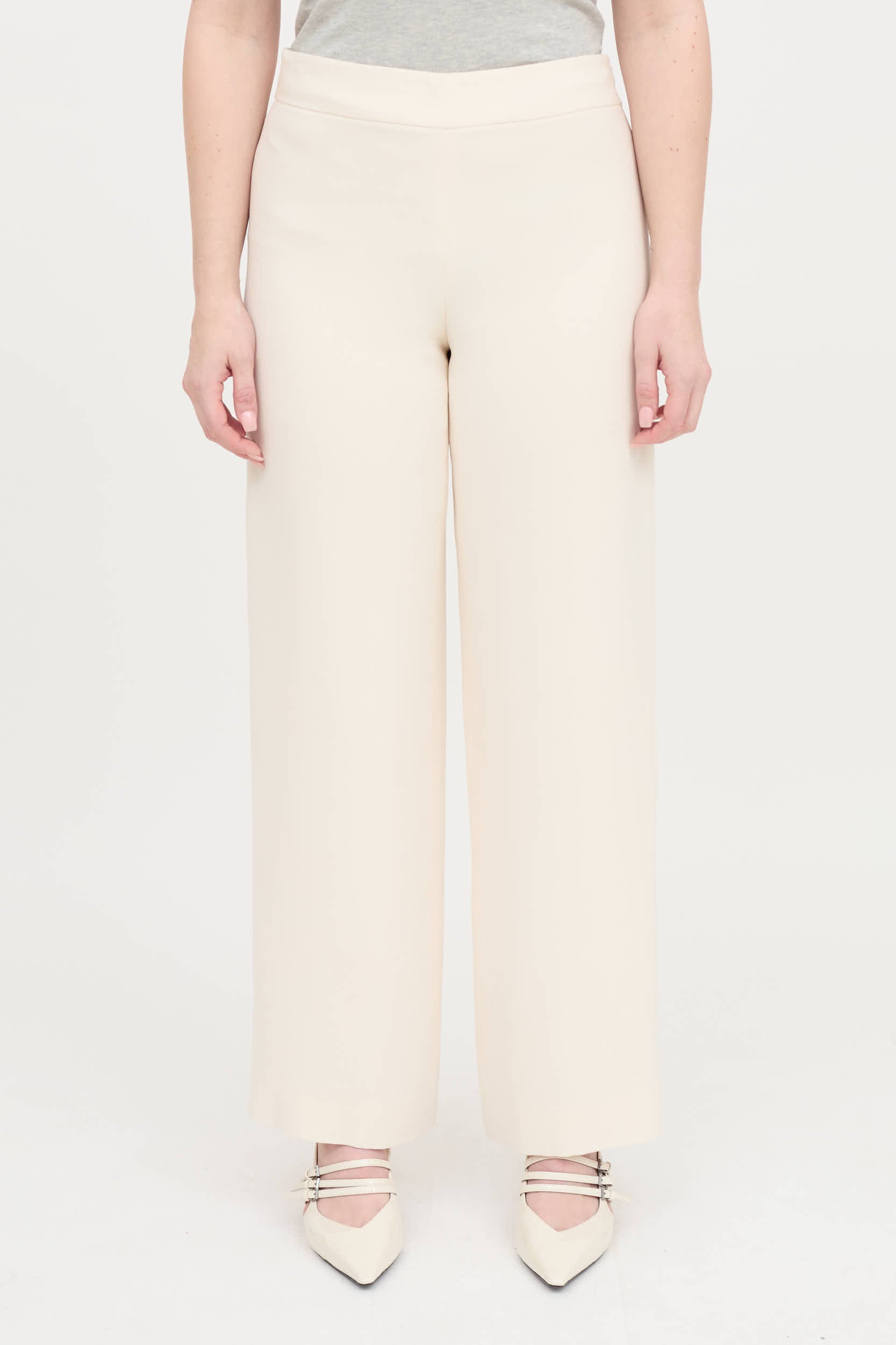 Silk Wide Leg Pant