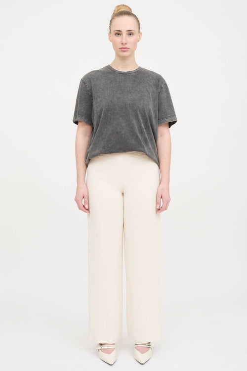 Silk Wide Leg Pant