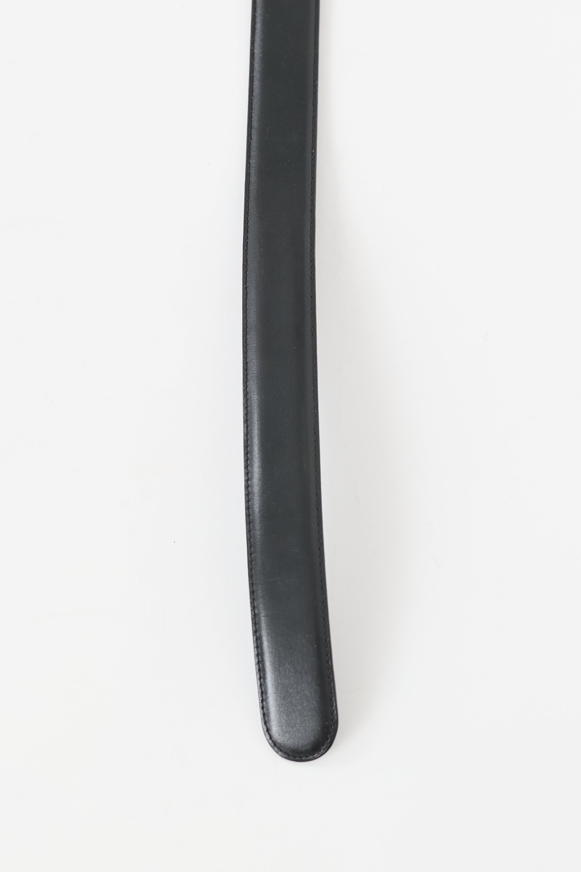 Balenciaga Leather BB Belt