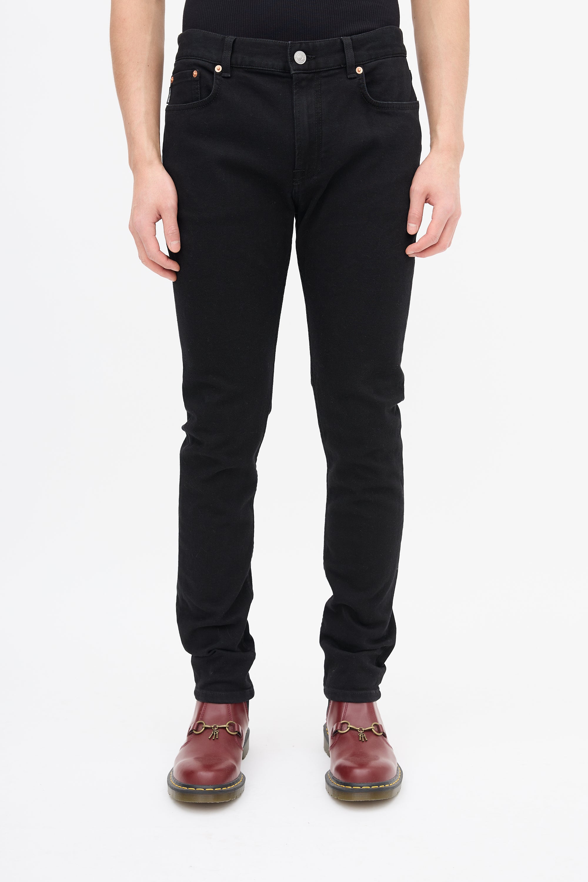 Balenciaga Black Slim Jeans
