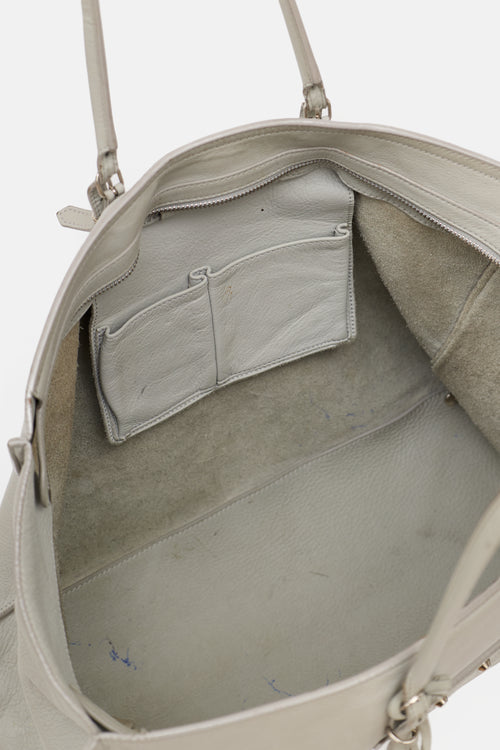 Balenciaga Leather Papier A4 Tote Bag