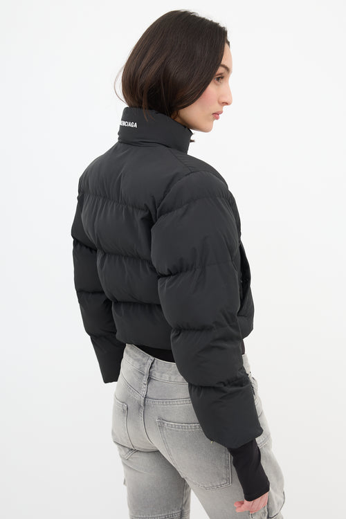 Balenciaga Cropped Puffer Jacket