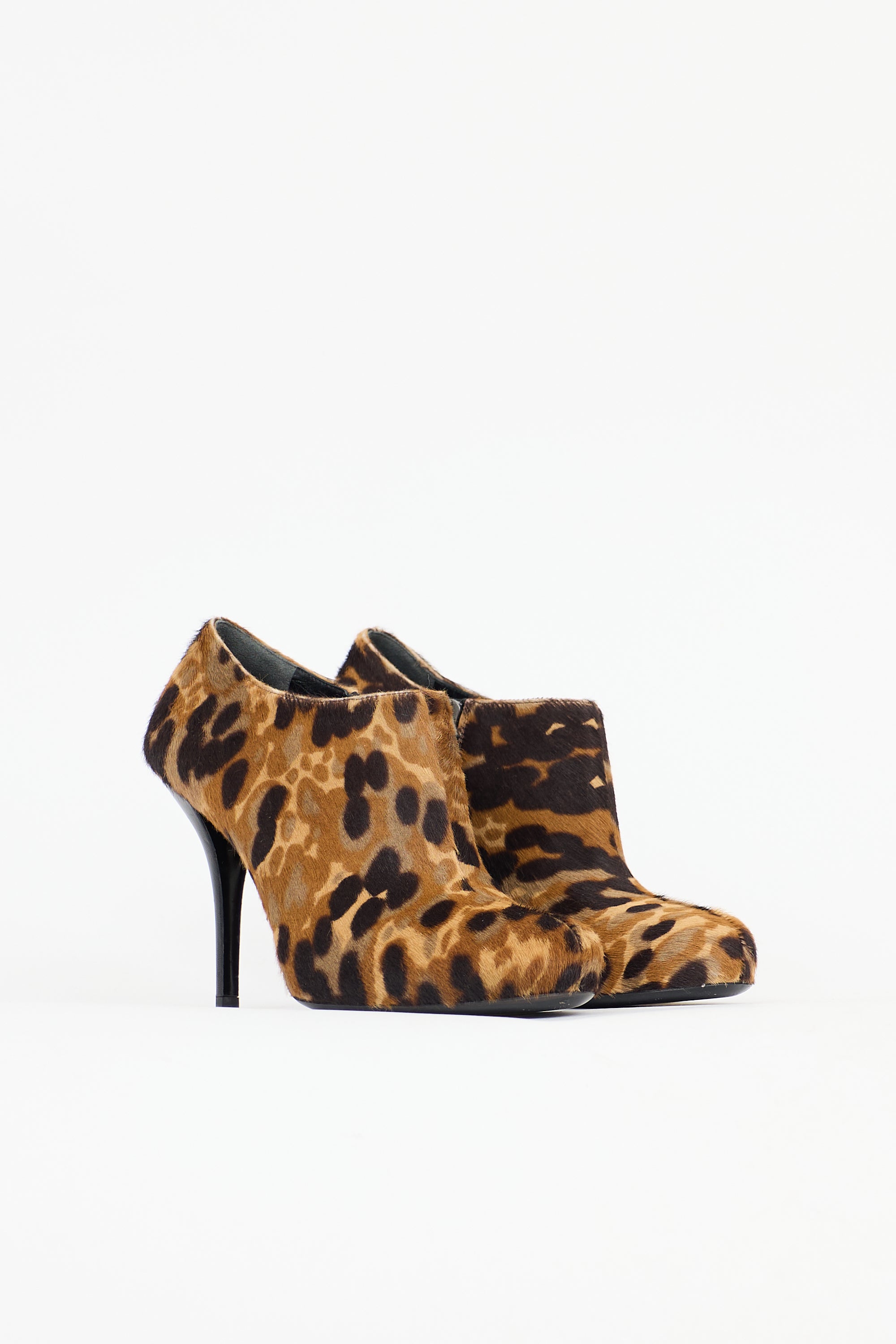 Balenciaga Printed Hair Booties