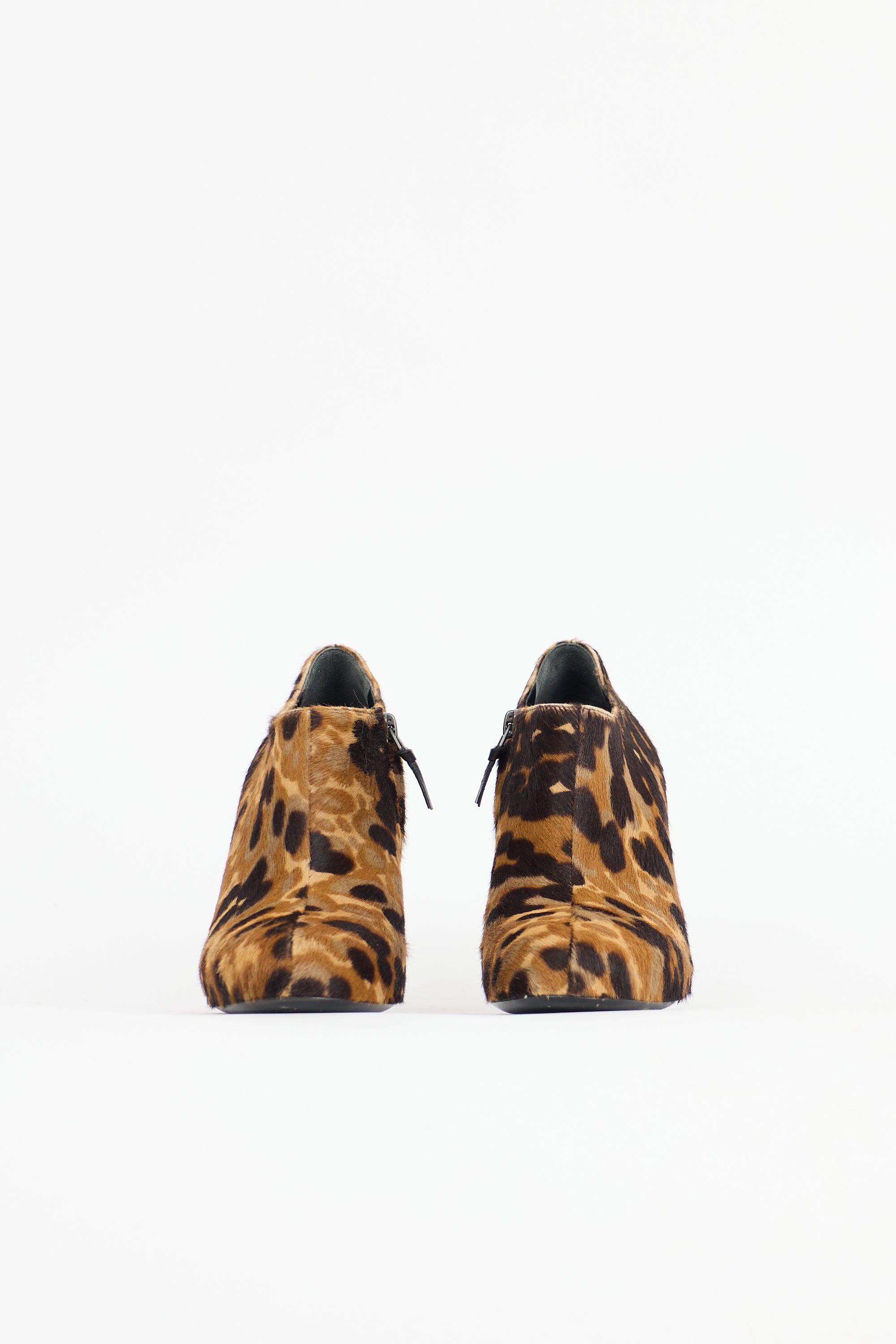 Balenciaga Printed Hair Booties
