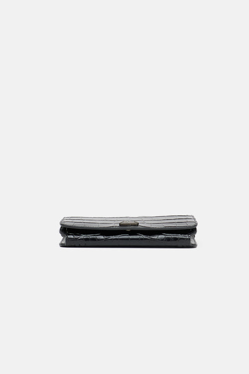 Balenciaga Embossed Leather BB Phone Holder Bag