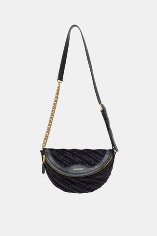 Balenciaga Velvet XS Souvenir Belt Bag