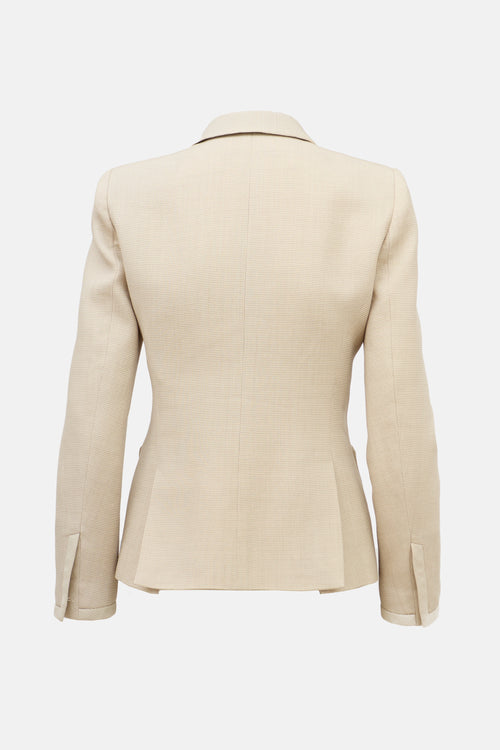 Balenciaga 2009 Wool Double Breasted Blazer