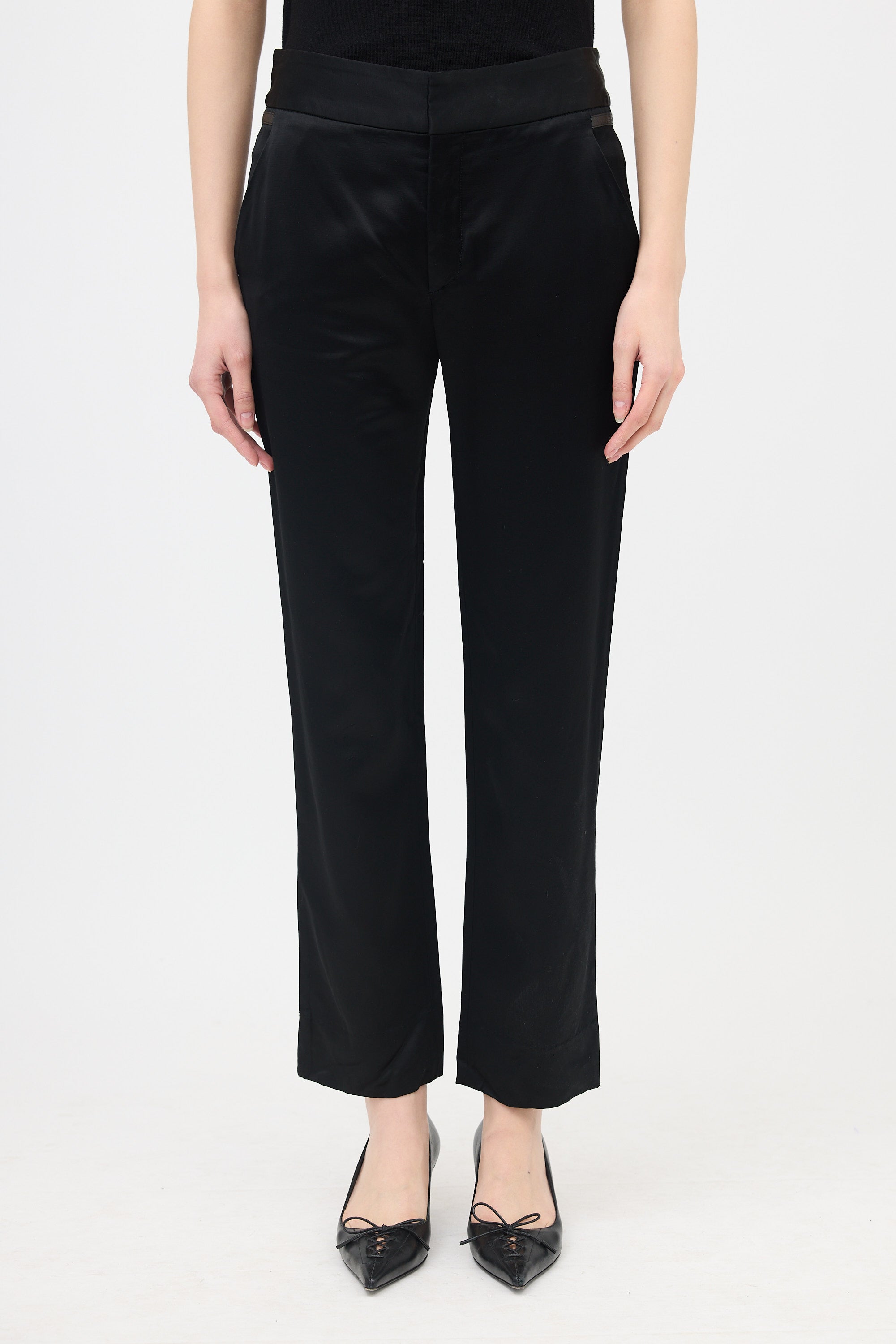 Balenciaga SS 2007 Satin Trouser