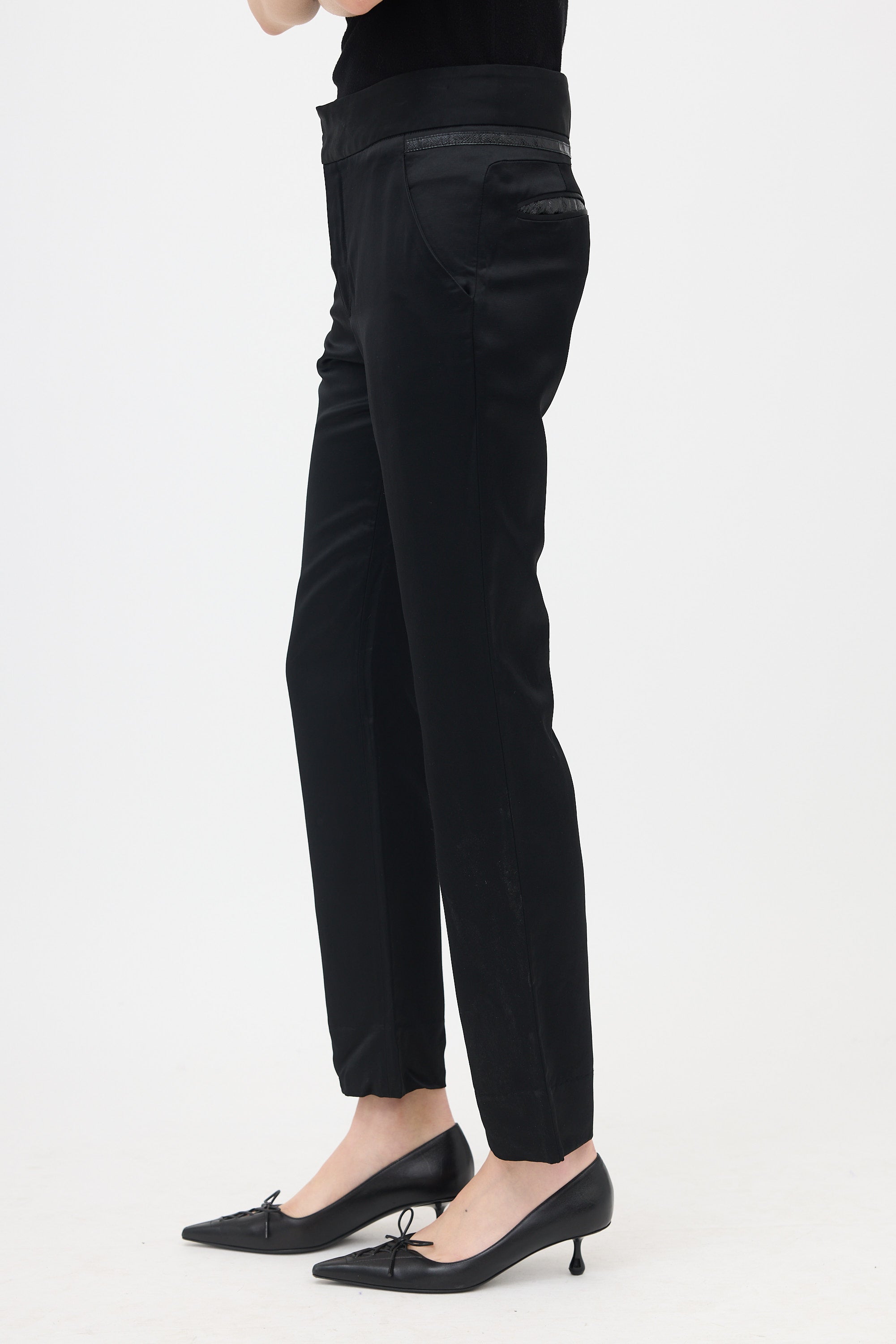 Balenciaga SS 2007 Satin Trouser