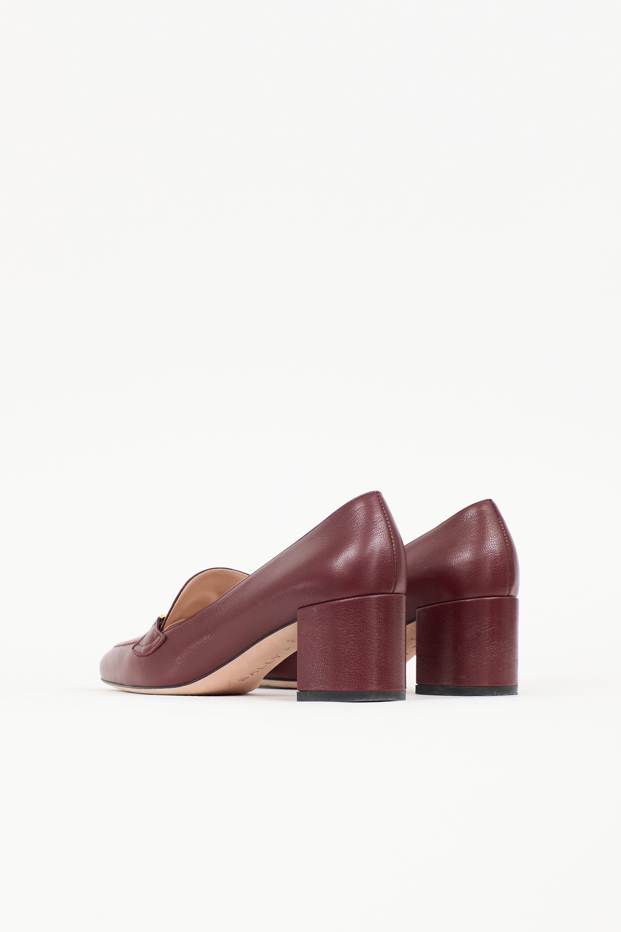 Bally Leather Obrien Pump
